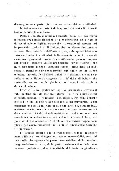 Note e riviste di psichiatria Manicomio provinciale di Pesaro