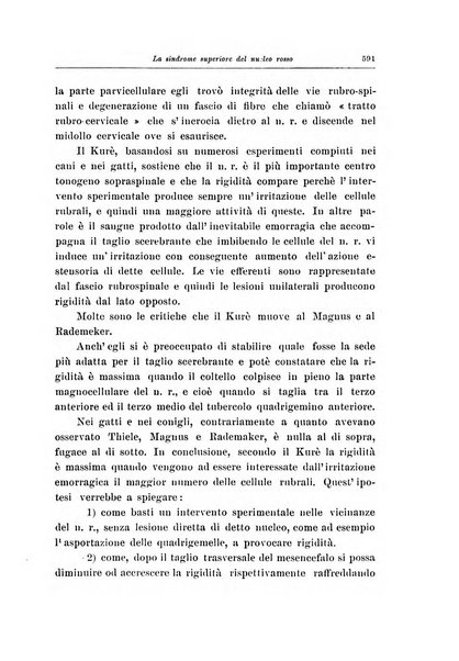 Note e riviste di psichiatria Manicomio provinciale di Pesaro