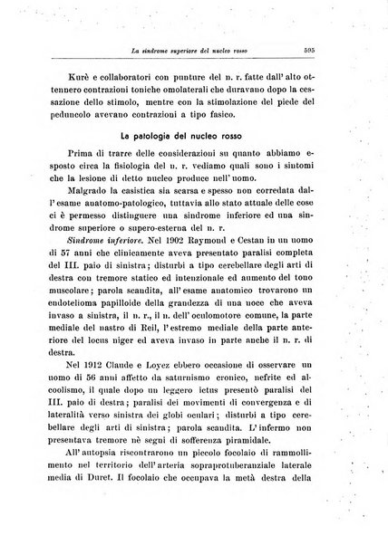 Note e riviste di psichiatria Manicomio provinciale di Pesaro