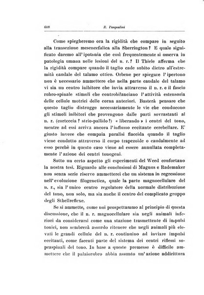 Note e riviste di psichiatria Manicomio provinciale di Pesaro