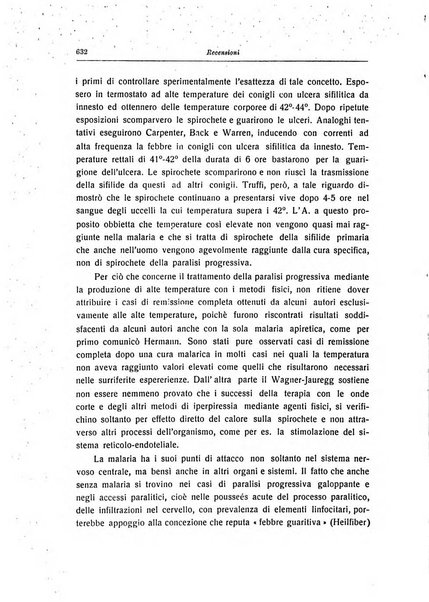 Note e riviste di psichiatria Manicomio provinciale di Pesaro