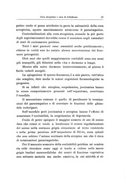 Note e riviste di psichiatria Manicomio provinciale di Pesaro