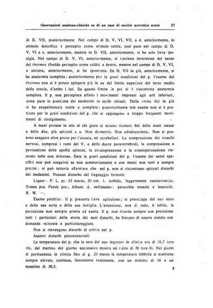 Note e riviste di psichiatria Manicomio provinciale di Pesaro