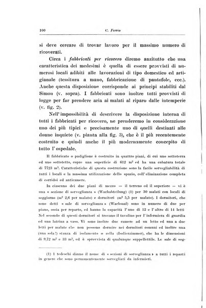 Note e riviste di psichiatria Manicomio provinciale di Pesaro