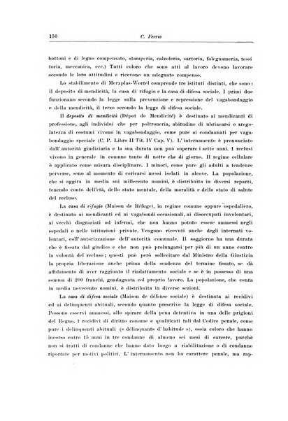 Note e riviste di psichiatria Manicomio provinciale di Pesaro