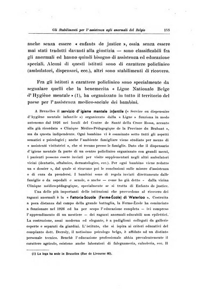 Note e riviste di psichiatria Manicomio provinciale di Pesaro