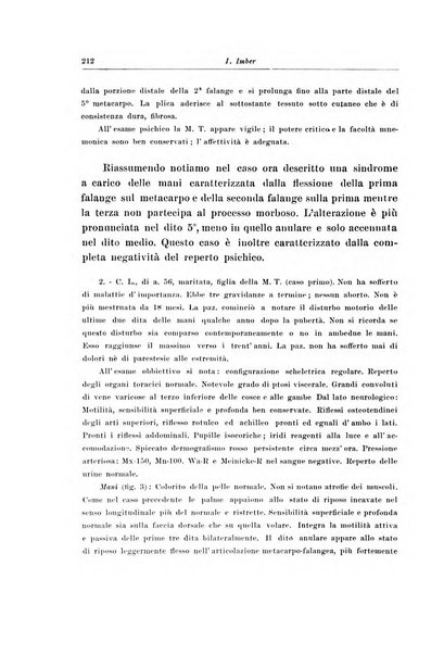 Note e riviste di psichiatria Manicomio provinciale di Pesaro