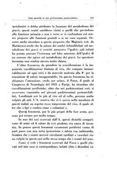 Note e riviste di psichiatria Manicomio provinciale di Pesaro