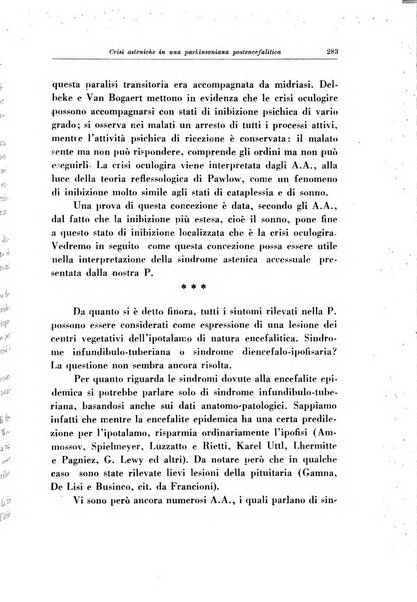 Note e riviste di psichiatria Manicomio provinciale di Pesaro