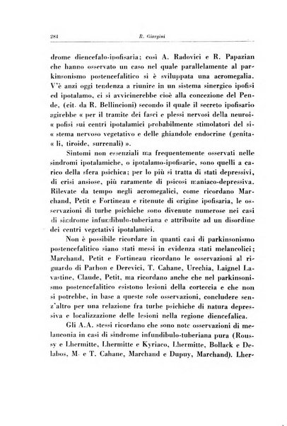 Note e riviste di psichiatria Manicomio provinciale di Pesaro