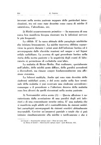 Note e riviste di psichiatria Manicomio provinciale di Pesaro