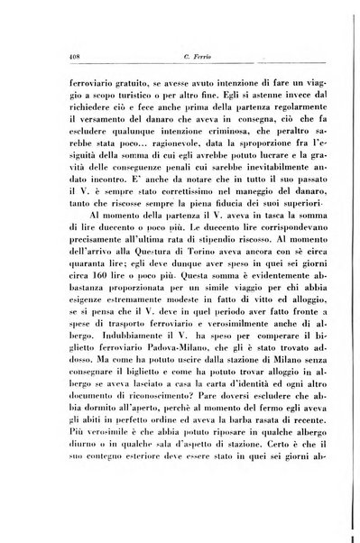 Note e riviste di psichiatria Manicomio provinciale di Pesaro