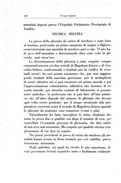 Note e riviste di psichiatria Manicomio provinciale di Pesaro