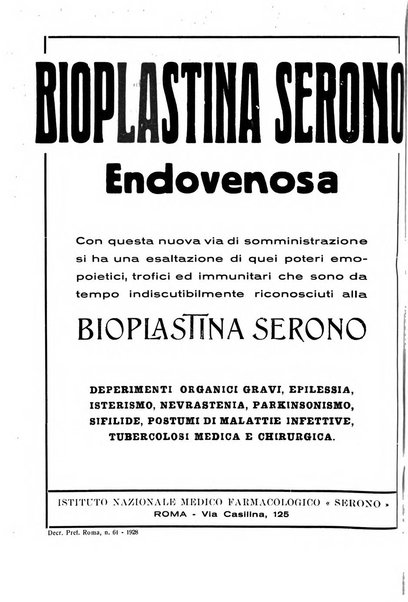 Note e riviste di psichiatria Manicomio provinciale di Pesaro