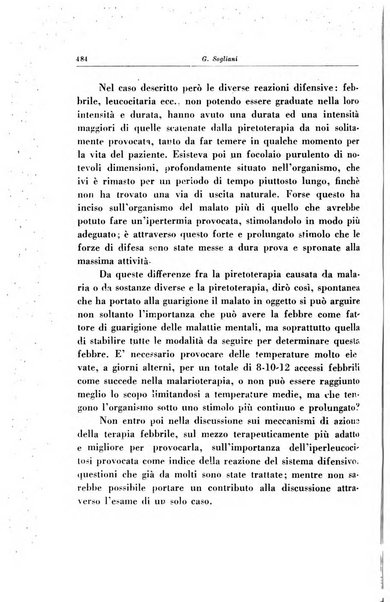 Note e riviste di psichiatria Manicomio provinciale di Pesaro