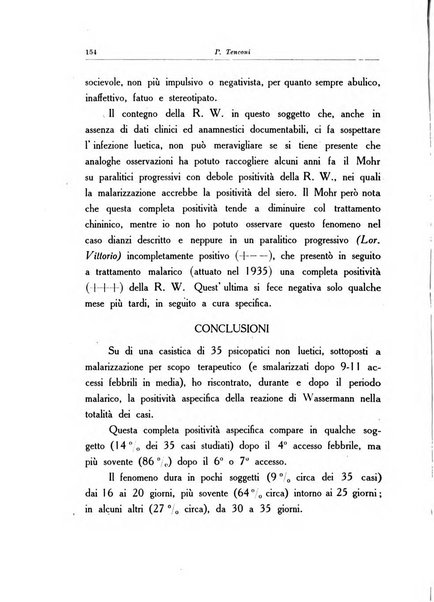 Note e riviste di psichiatria Manicomio provinciale di Pesaro