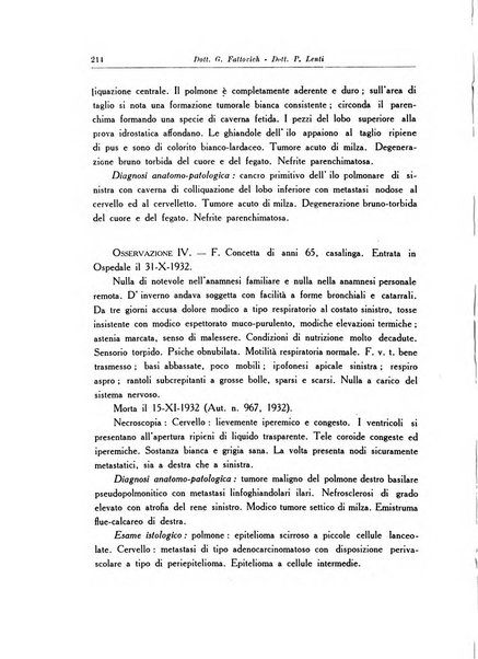 Note e riviste di psichiatria Manicomio provinciale di Pesaro