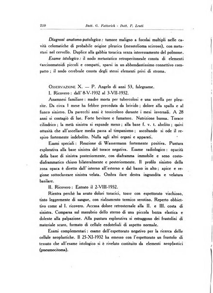 Note e riviste di psichiatria Manicomio provinciale di Pesaro