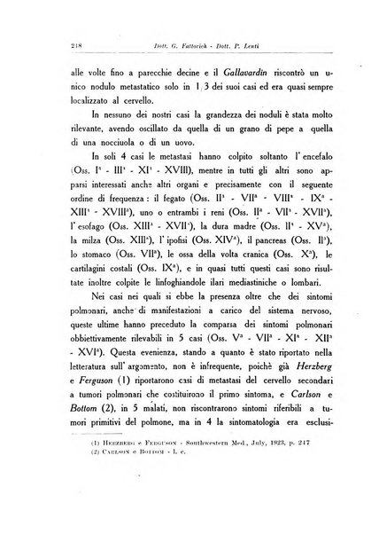 Note e riviste di psichiatria Manicomio provinciale di Pesaro