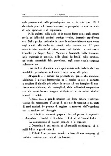 Note e riviste di psichiatria Manicomio provinciale di Pesaro