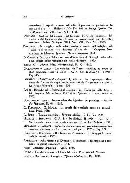 Note e riviste di psichiatria Manicomio provinciale di Pesaro