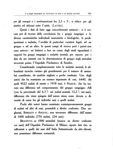 Note e riviste di psichiatria Manicomio provinciale di Pesaro