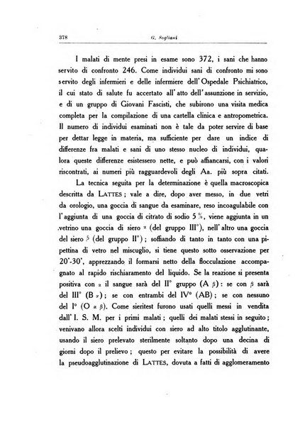 Note e riviste di psichiatria Manicomio provinciale di Pesaro