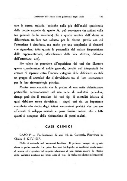 Note e riviste di psichiatria Manicomio provinciale di Pesaro