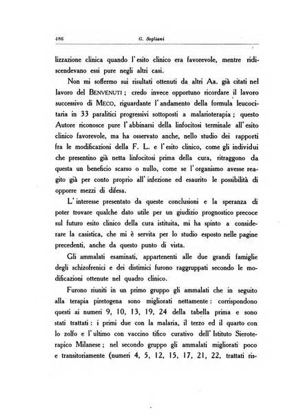 Note e riviste di psichiatria Manicomio provinciale di Pesaro