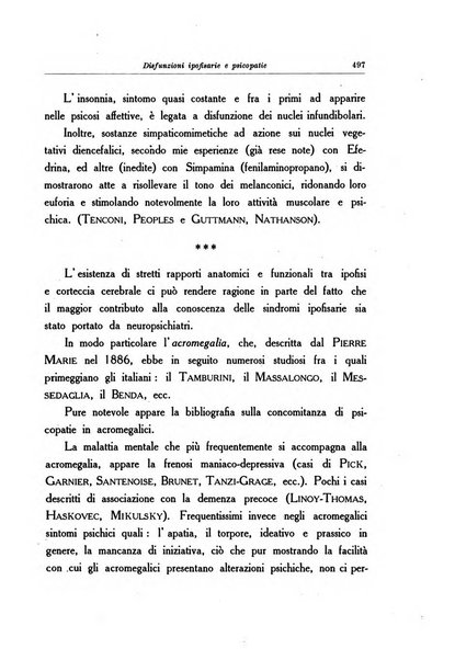 Note e riviste di psichiatria Manicomio provinciale di Pesaro