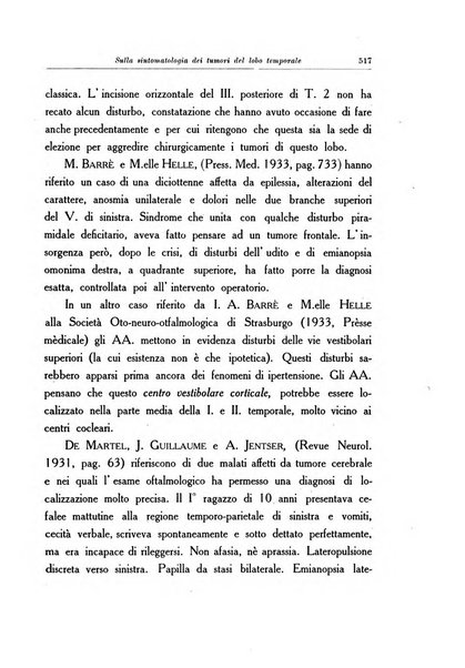 Note e riviste di psichiatria Manicomio provinciale di Pesaro