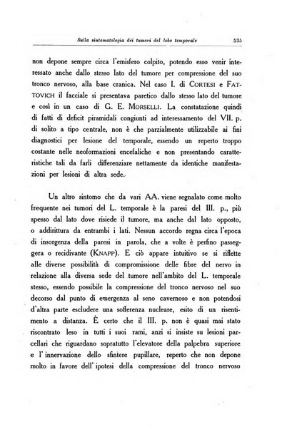 Note e riviste di psichiatria Manicomio provinciale di Pesaro