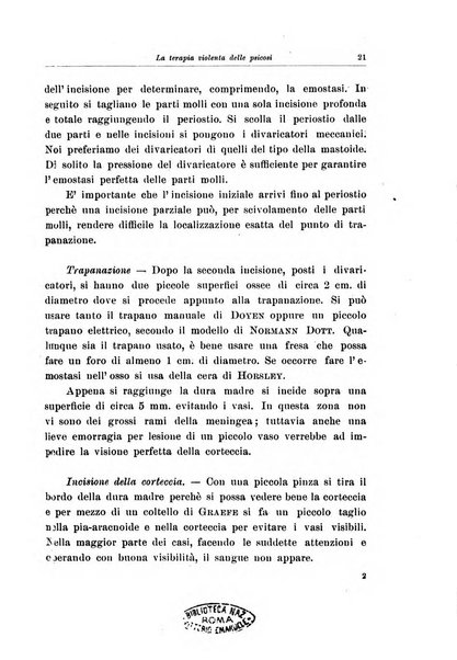 Note e riviste di psichiatria Manicomio provinciale di Pesaro