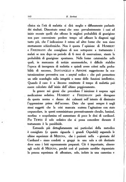 Note e riviste di psichiatria Manicomio provinciale di Pesaro