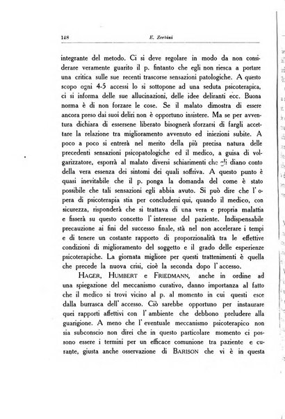 Note e riviste di psichiatria Manicomio provinciale di Pesaro