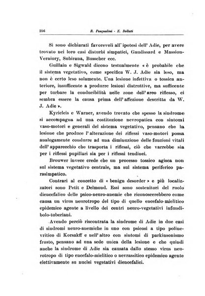 Note e riviste di psichiatria Manicomio provinciale di Pesaro