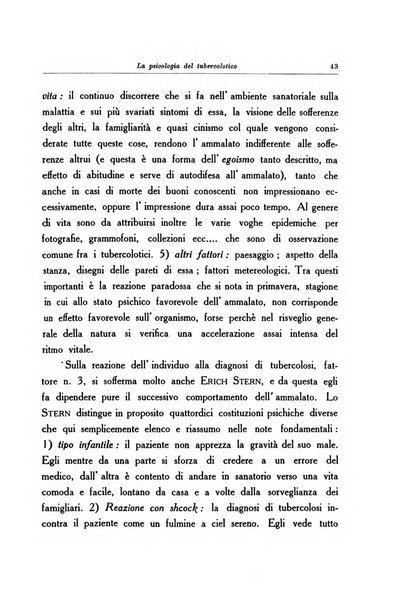 Note e riviste di psichiatria Manicomio provinciale di Pesaro