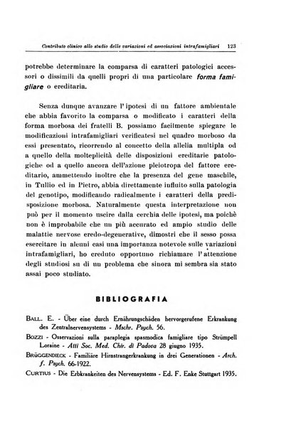 Note e riviste di psichiatria Manicomio provinciale di Pesaro