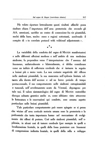 Note e riviste di psichiatria Manicomio provinciale di Pesaro