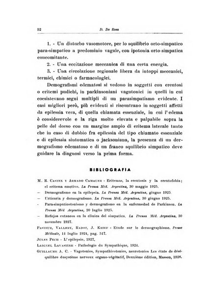 Note e riviste di psichiatria Manicomio provinciale di Pesaro