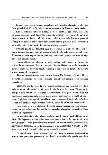 Note e riviste di psichiatria Manicomio provinciale di Pesaro