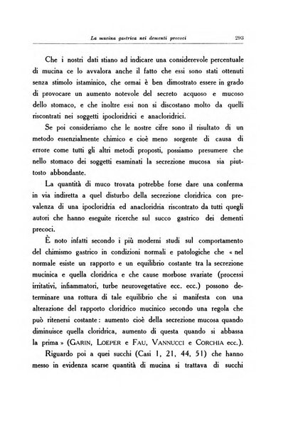 Note e riviste di psichiatria Manicomio provinciale di Pesaro