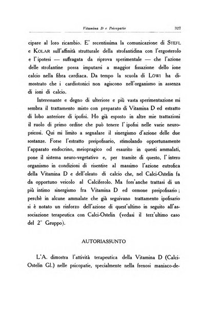 Note e riviste di psichiatria Manicomio provinciale di Pesaro