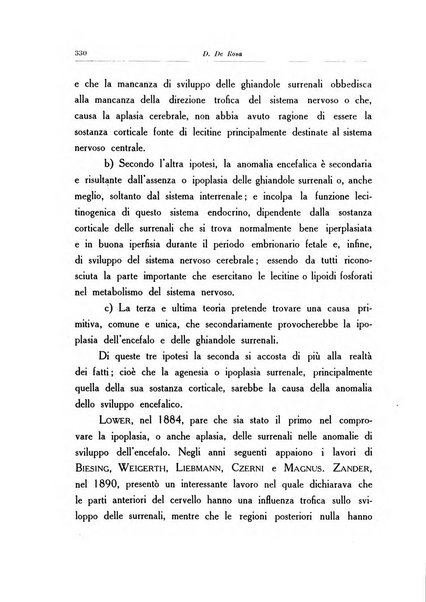 Note e riviste di psichiatria Manicomio provinciale di Pesaro