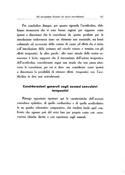 Note e riviste di psichiatria Manicomio provinciale di Pesaro