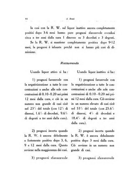 Note e riviste di psichiatria Manicomio provinciale di Pesaro