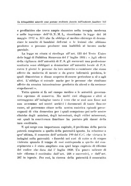 Note e riviste di psichiatria Manicomio provinciale di Pesaro