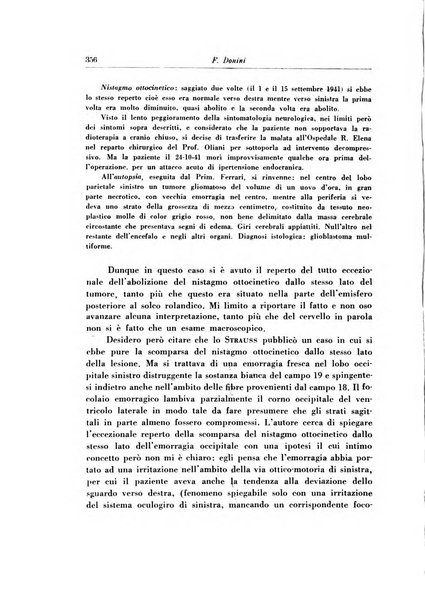 Note e riviste di psichiatria Manicomio provinciale di Pesaro