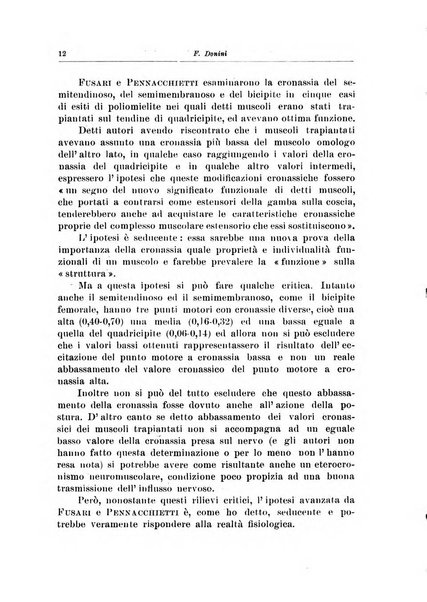 Note e riviste di psichiatria Manicomio provinciale di Pesaro