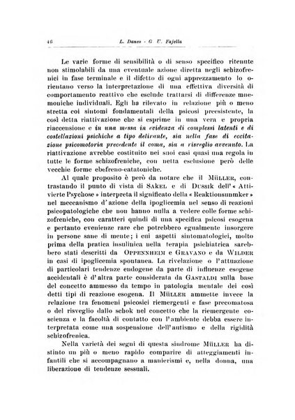 Note e riviste di psichiatria Manicomio provinciale di Pesaro